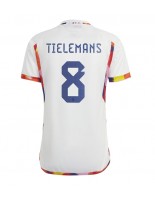 Belgie Youri Tielemans #8 Venkovní Dres MS 2022 Krátký Rukáv